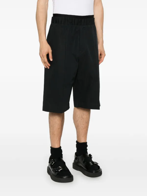 OAMC ワイドショートパンツ ショーツ ハーフパンツ OAMC レイヤード ショートパンツ | ブラック | FARFETCH JP