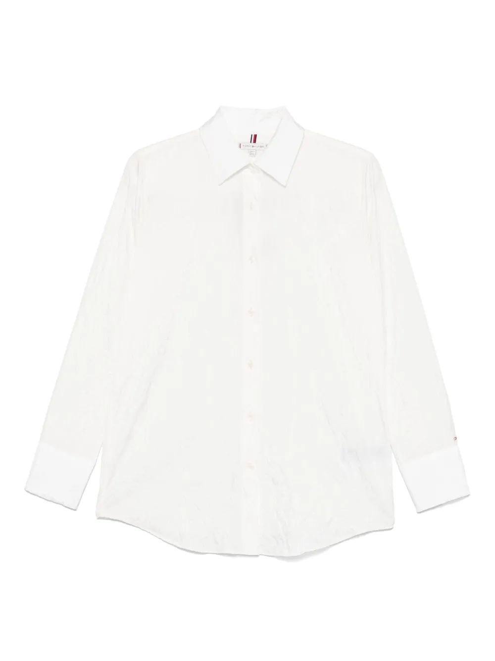 Tommy Hilfiger Gekreukeld blouse Wit