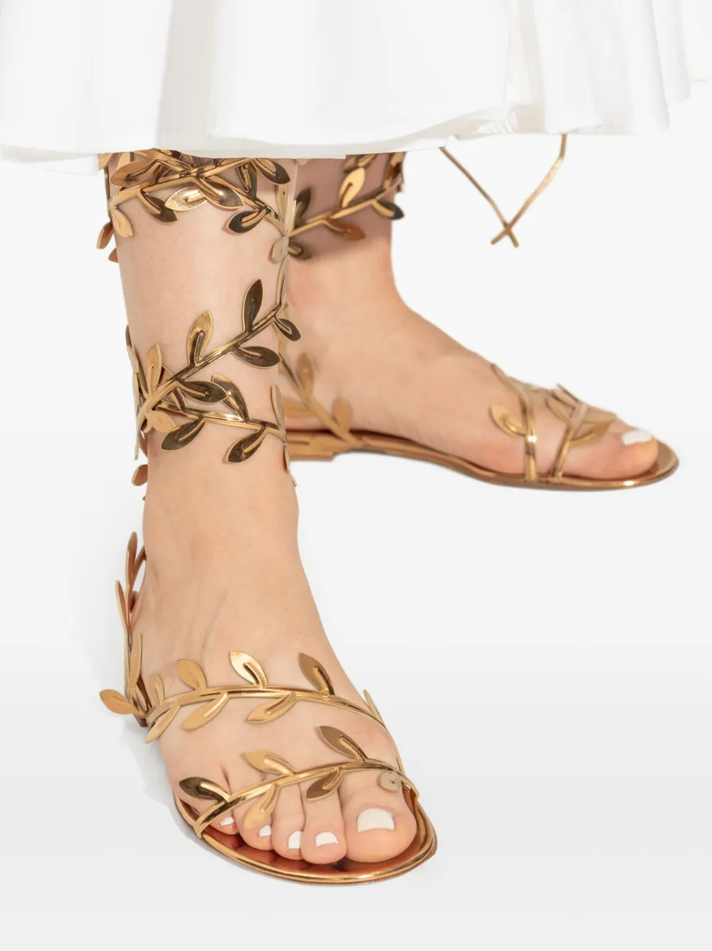 Gianvito Rossi Flavia sandals Gold