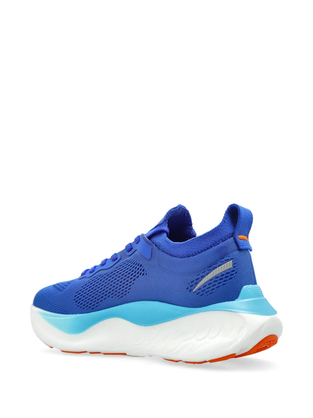 Ea7 Emporio Armani logo-patch trainers Blue