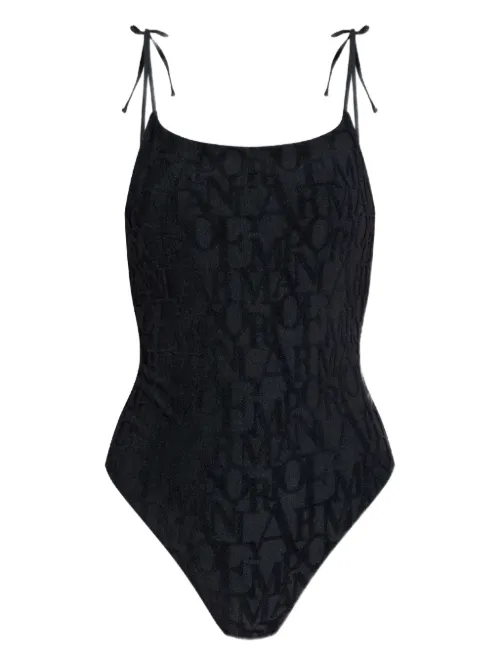 Maillot de bain à motif monogrammé - Emporio Armani - Modalova