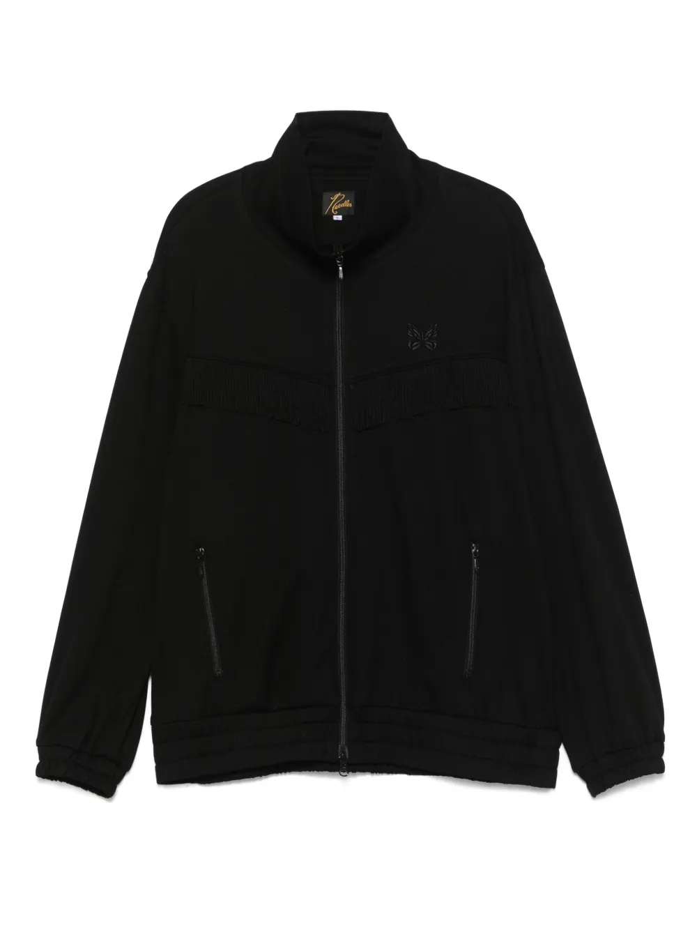 Needles Sweater met franje Zwart