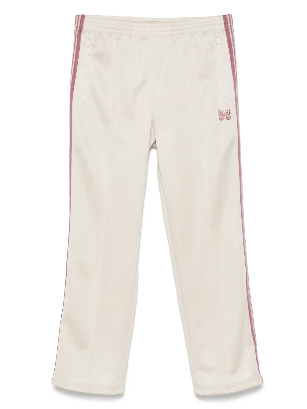 Needles butterfly-embroidered track pants | Neutrals | Image 1
