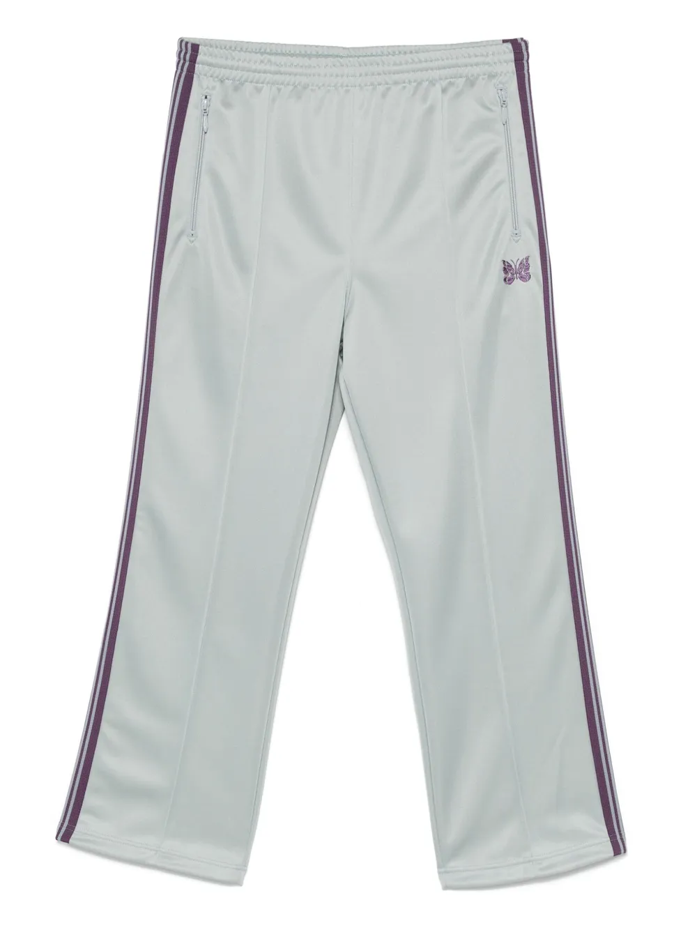 Needles butterfly-embroidered track pants | Green | Image 1