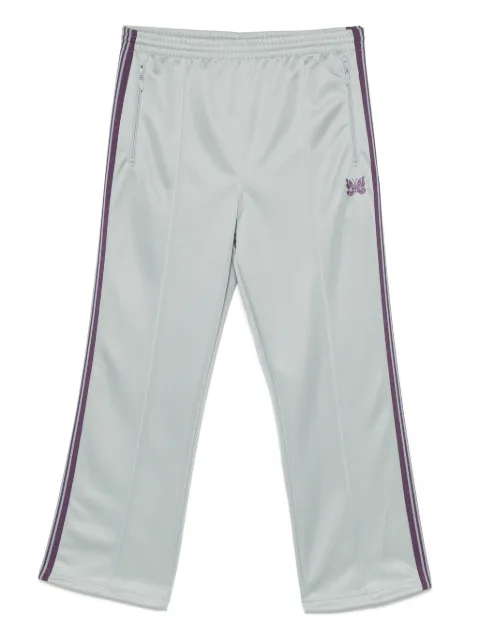 Needles butterfly-embroidered track pants