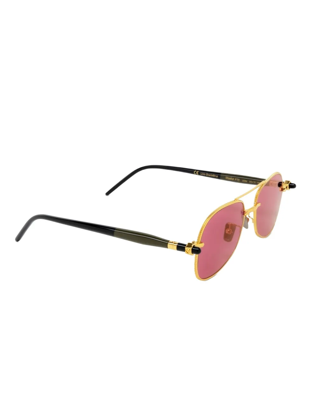 Kuboraum Zonnebril met piloten montuur - Goud