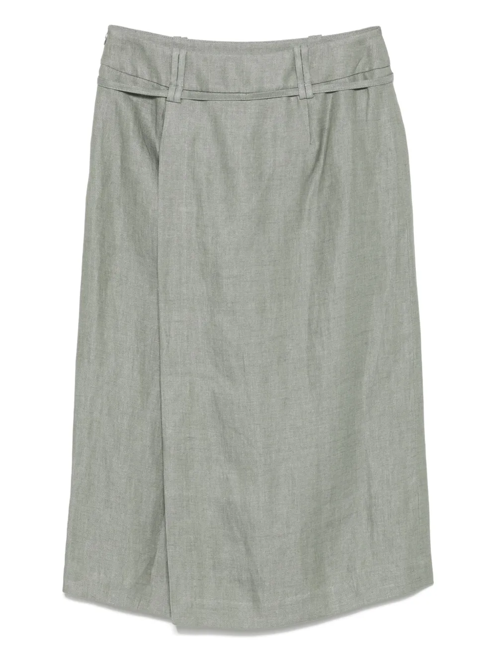 Incotex Midi-rok - Groen