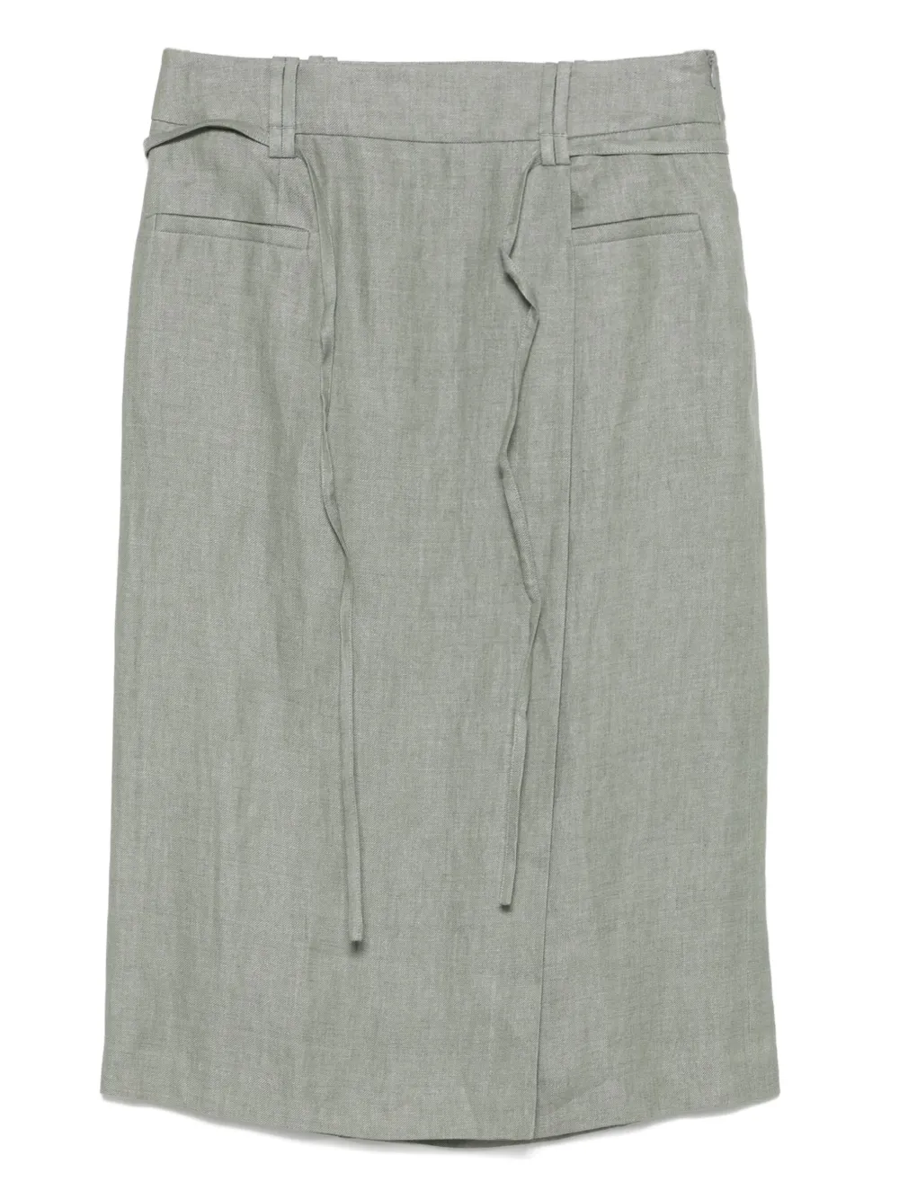Incotex Midi-rok Groen