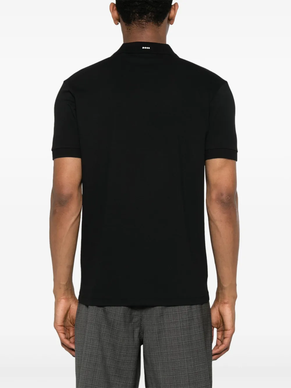 BOSS Paddy poloshirt Zwart