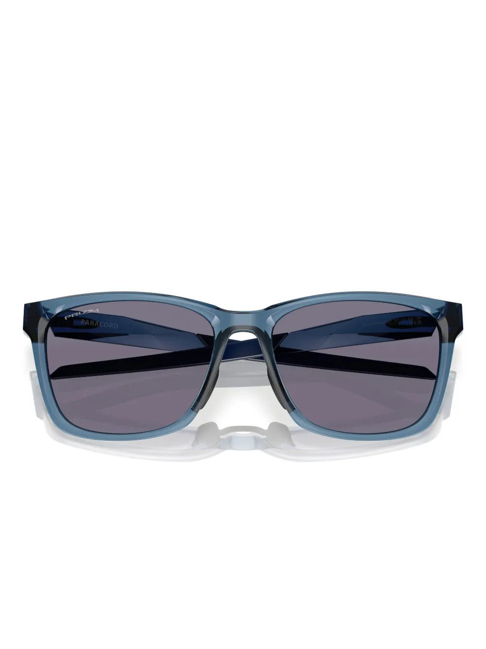 Oakley Zonnebril met vierkant montuur Blauw