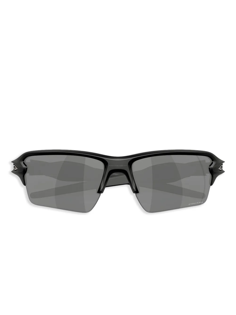 Oakley Zonnebril met rechthoekig montuur Zwart