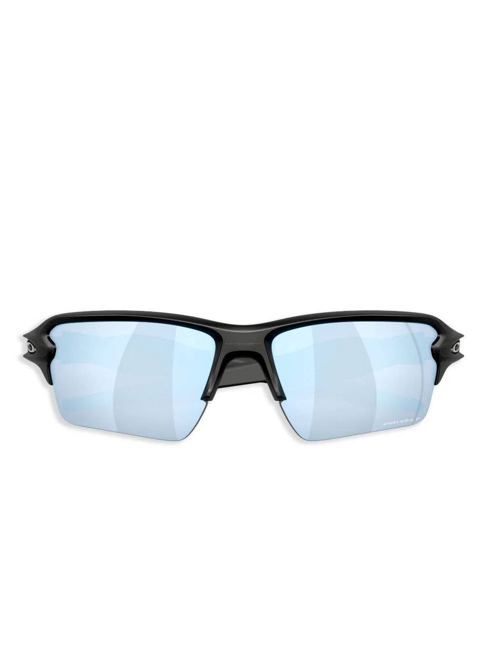 Oakley Zonnebril met rechthoekig montuur Zwart