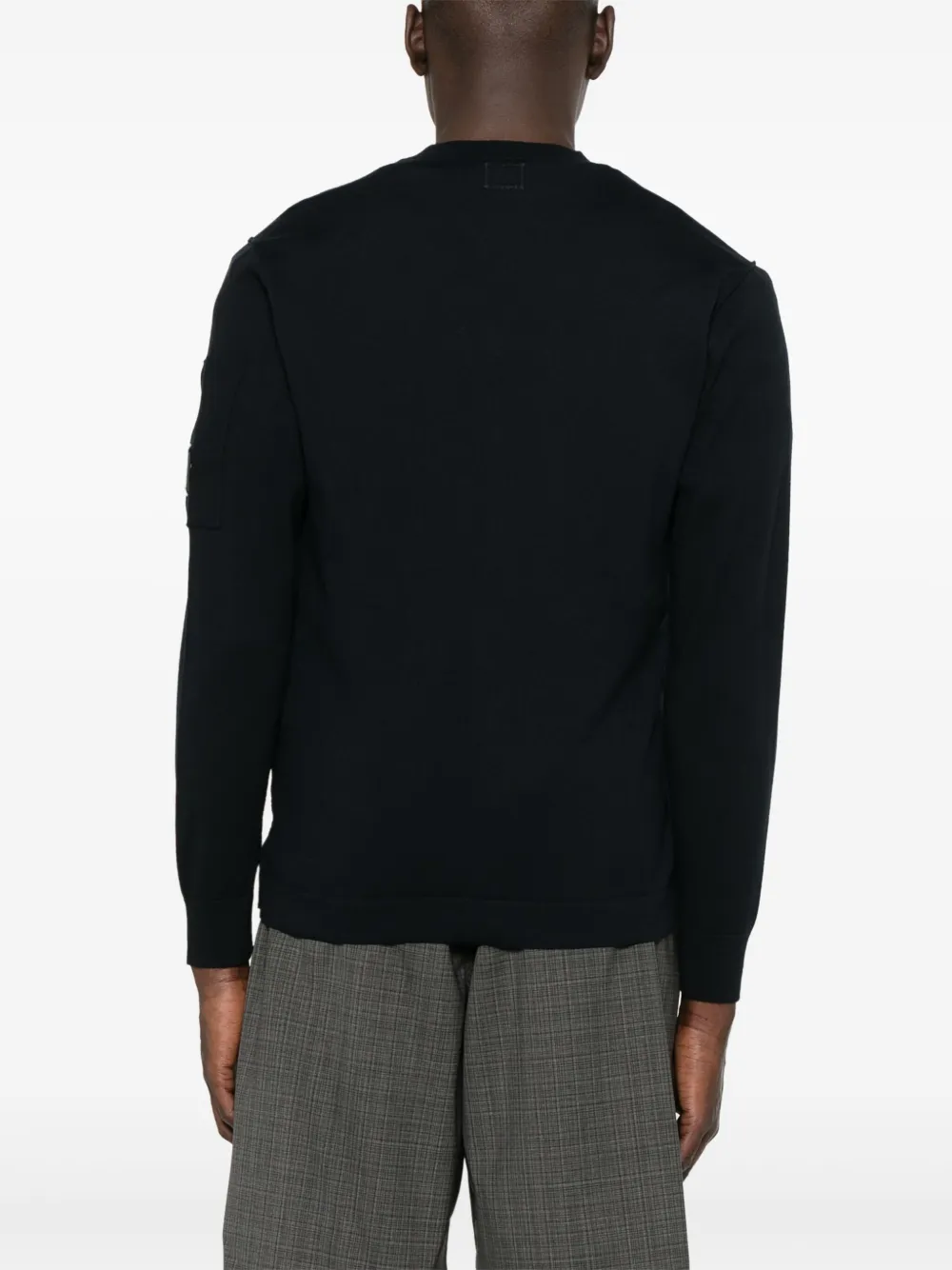 C.P. Company Katoenen vest met knopen Blauw