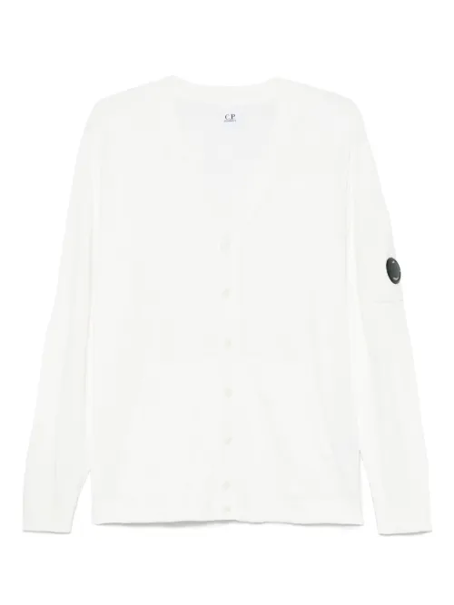 Cardigan en coton à boutonnière - C.P. Company - Modalova