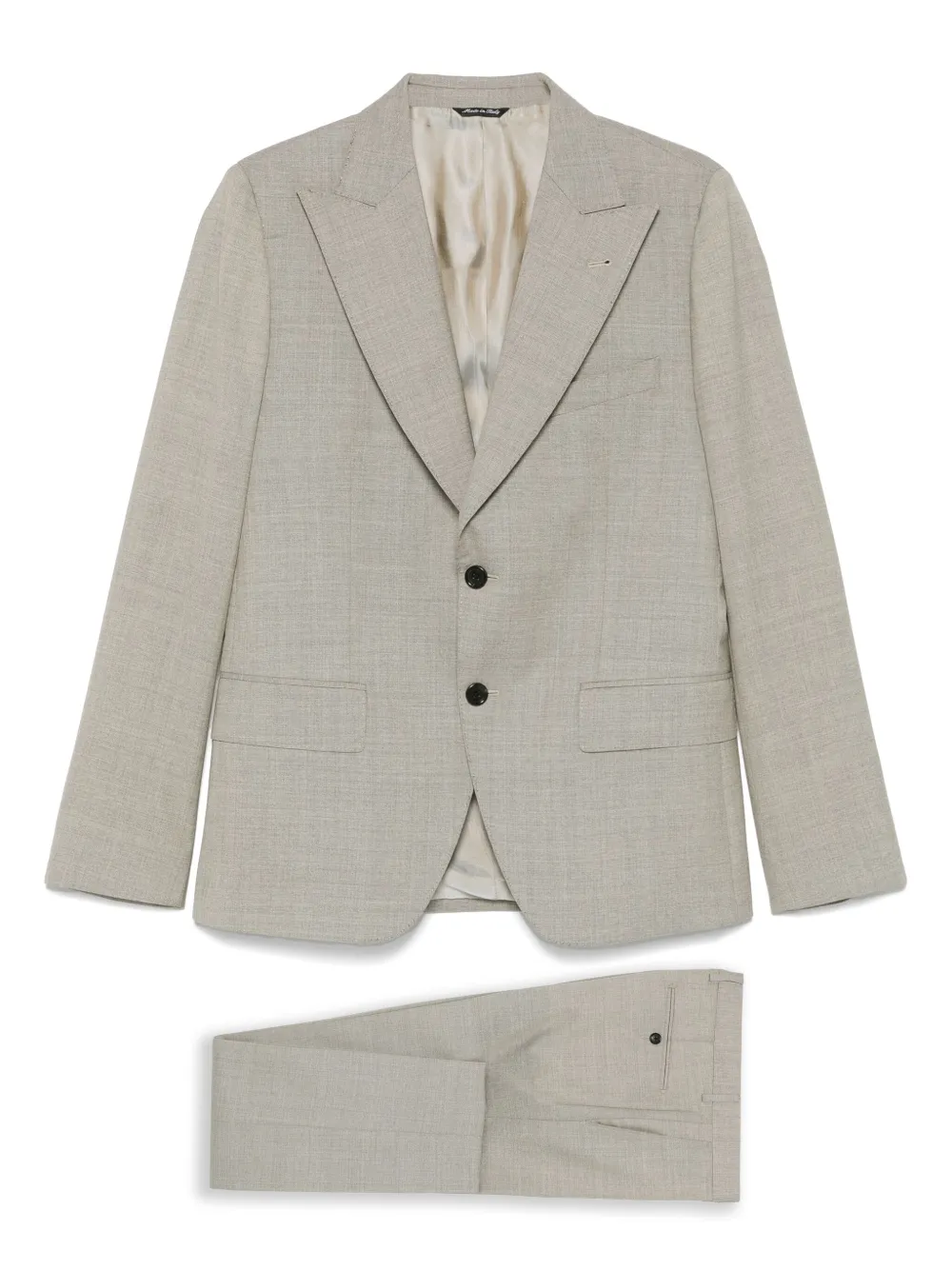 Reveres 1949 traje con botones | gris | Image 1