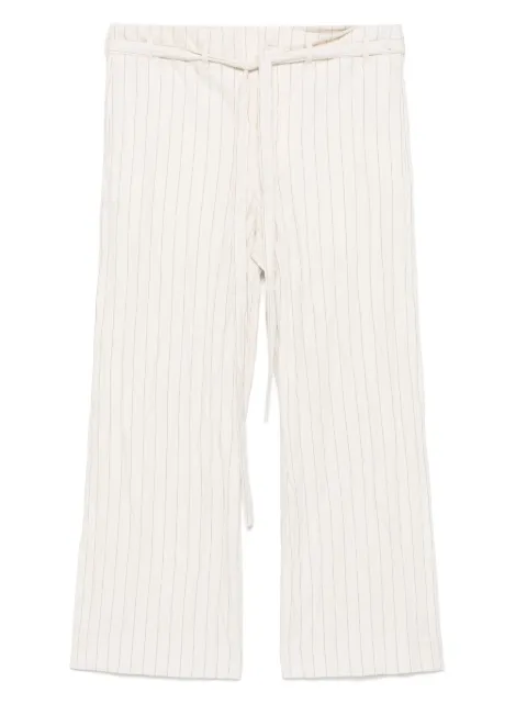 Ann Demeulemeester pantalones con motivo de rayas diplomáticas