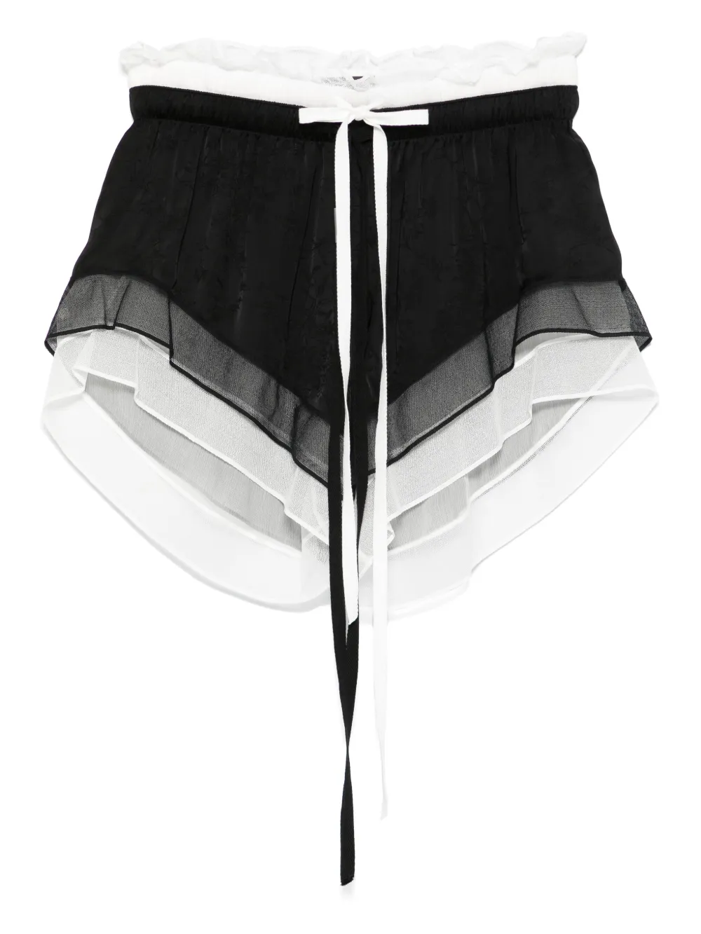 Ann Demeulemeester Saia shorts Zwart