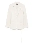 Ann Demeulemeester Hansteen blazer - White