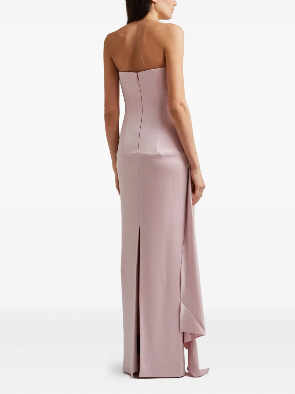 Alex Perry Strapless maxi-jurk Roze