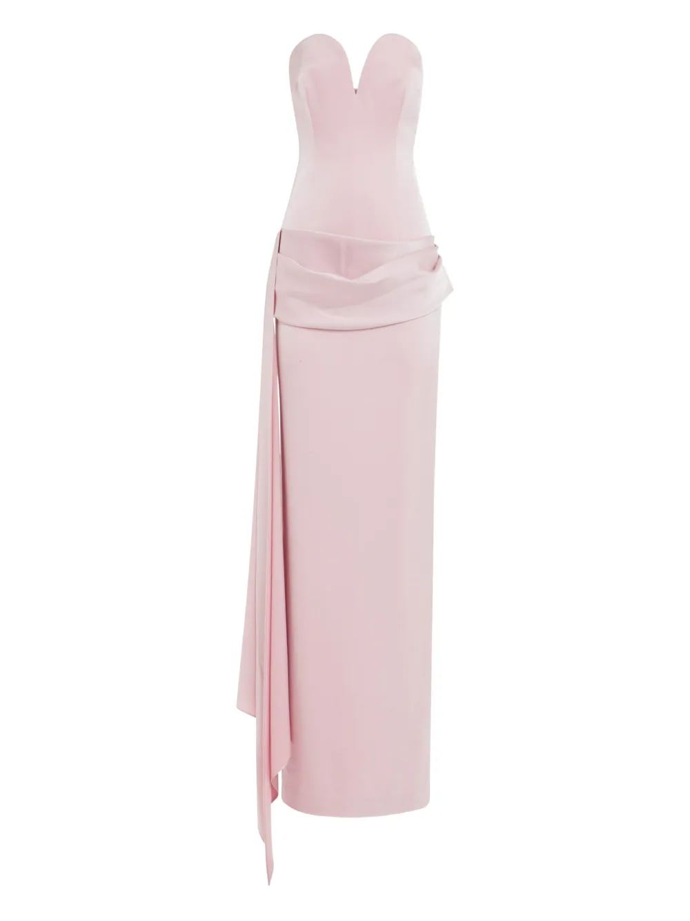 Alex Perry strapless maxi dress | Pink | Image 1