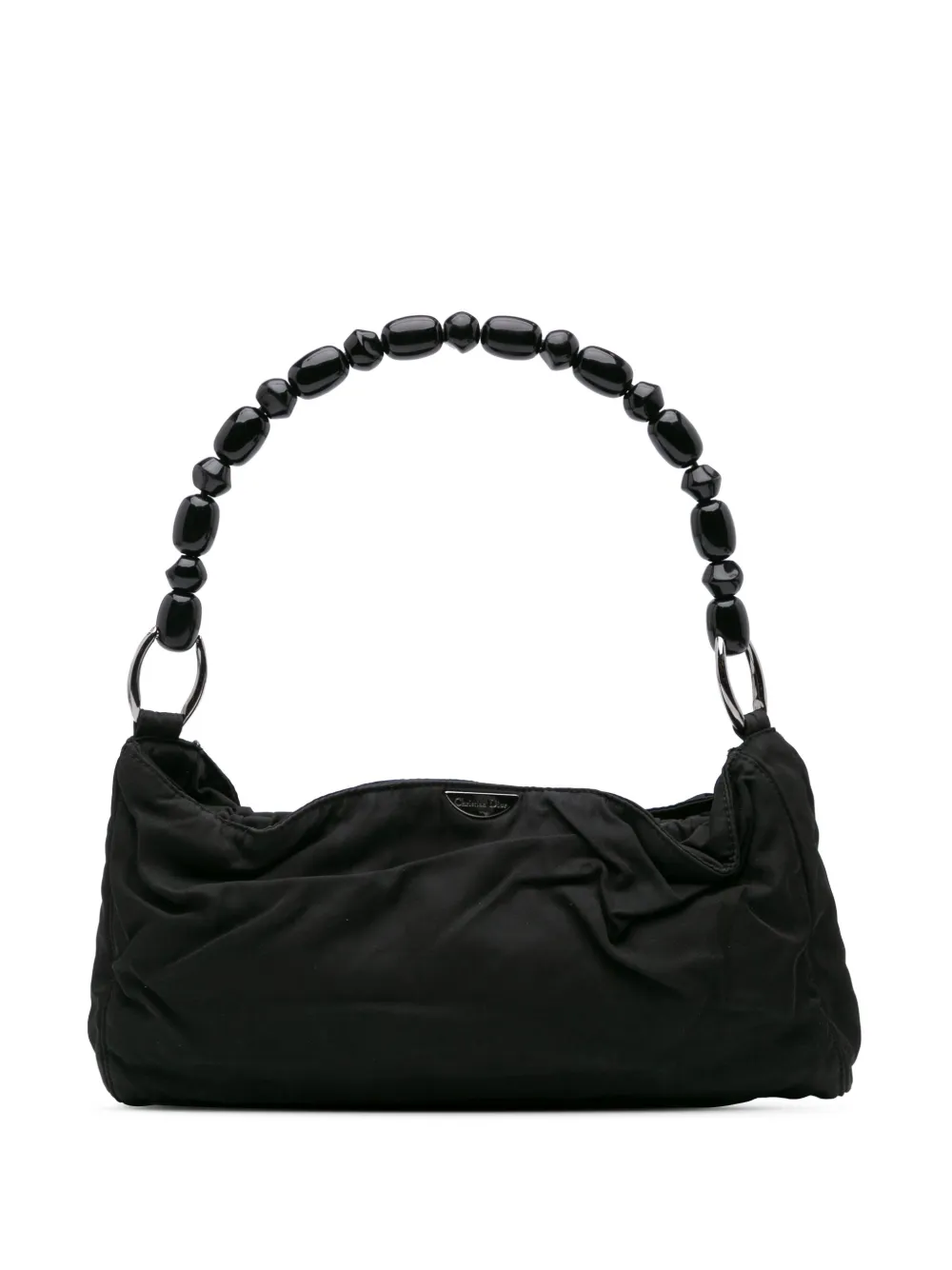Christian Dior Pre-Owned 1999 ナイロン マリス ハンドバッグ - ブラック Christian Dior Pre-Owned 1999 ナイロン マリス ハンドバッグ - ブラック
