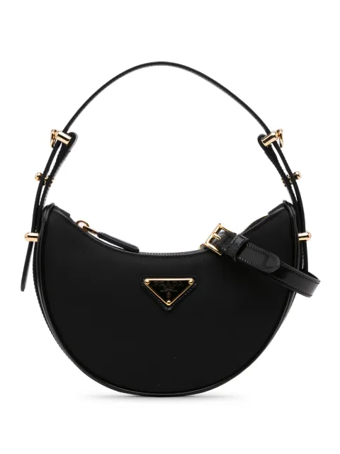Prada Pre-Owned 2013-2024 Mini Re-Nylon Arque Bag satchel