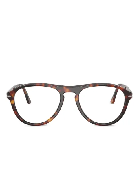 Persol lentes con armazón estilo piloto