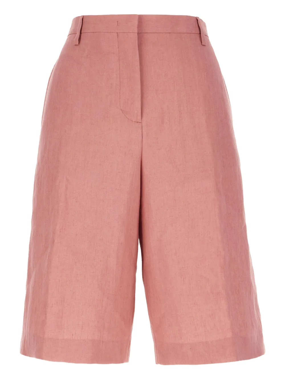 linen Bermuda shorts