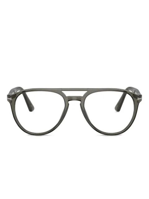 Persol lentes con armazón estilo piloto