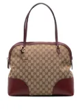 Gucci Pre-Owned 2016-2024 Medium GG Canvas Bree Dome tote bag - Red