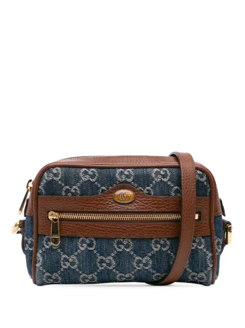 Gucci Pre-Owned 2016-present Mini GG Denim Ophidia crossbody bag