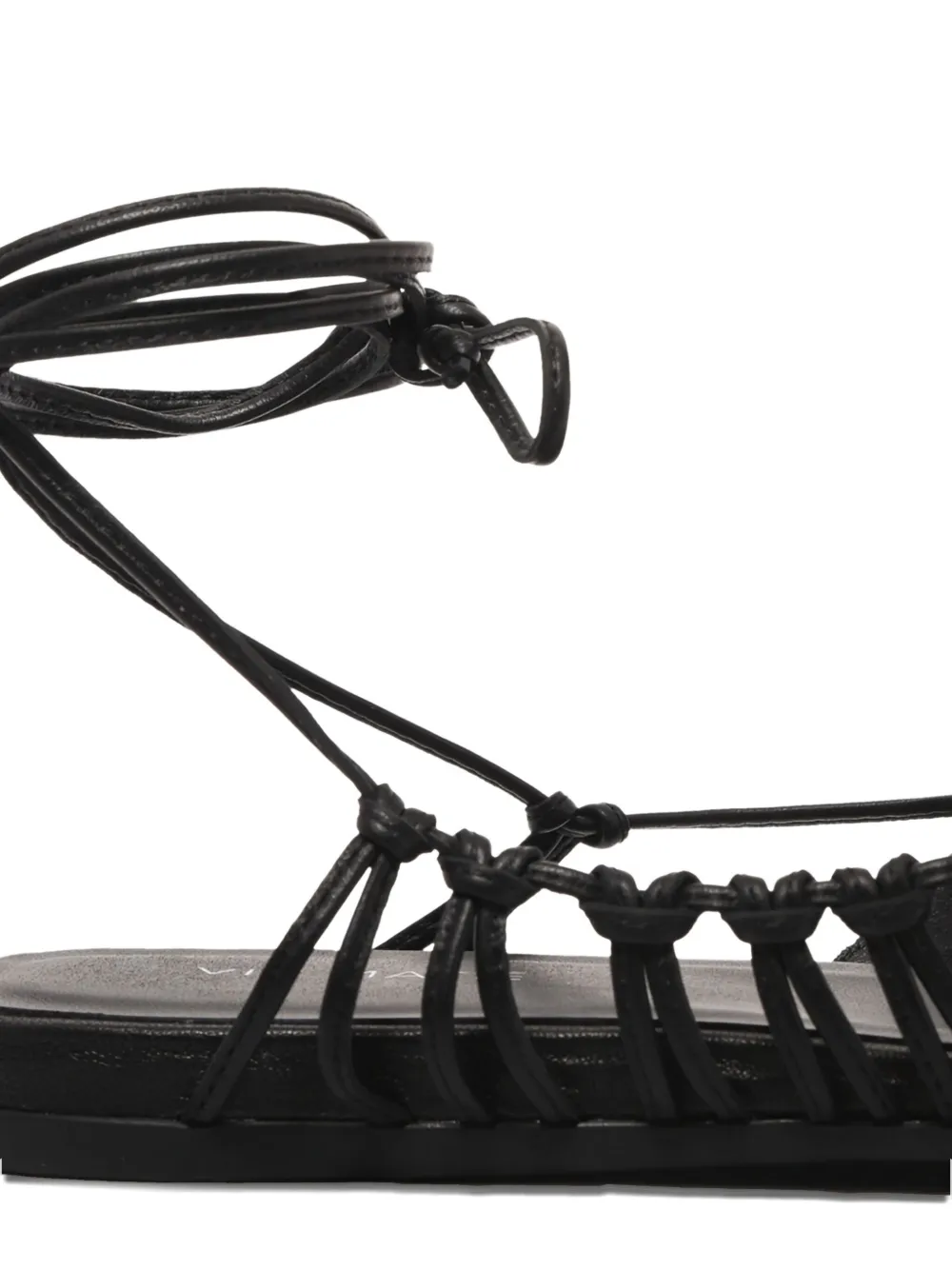 Vic Matie square-closed-toe sabots Black