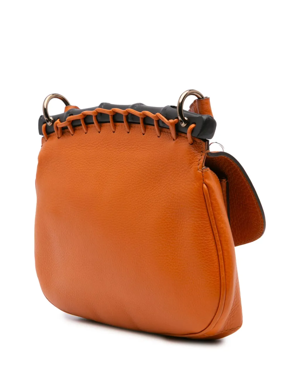Gucci Pre-Owned petit sac à bandoulière Bambou Nouveau Fringe en cuir (2016-2024) | Pre-owned | Image 2