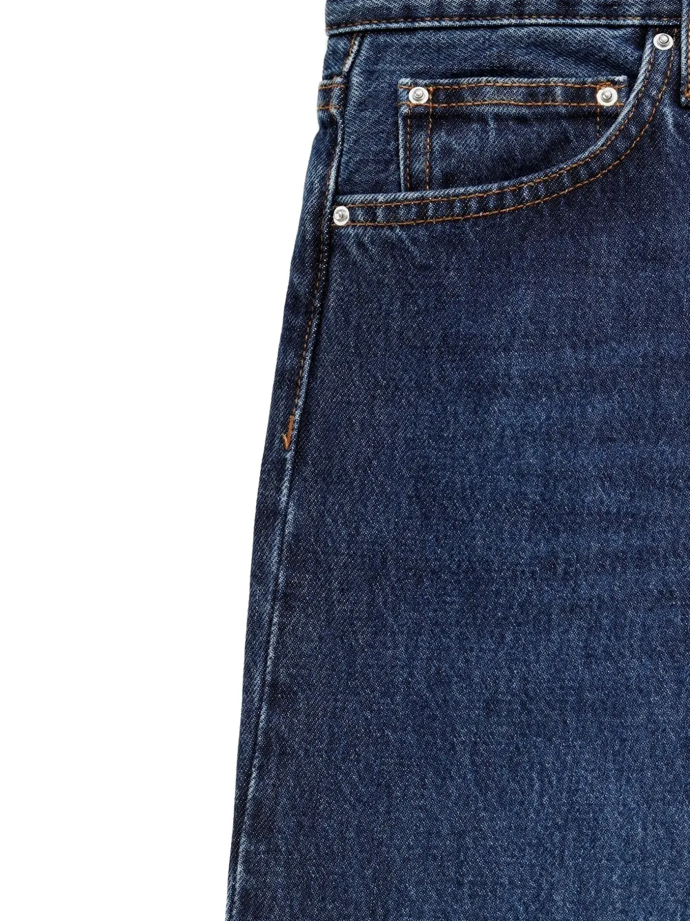TOTEME Straight jeans Blauw