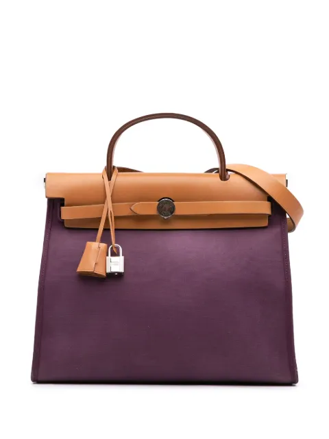 Hermès Pre-Owned 2013 Toile Herbag Zip 31 satchel