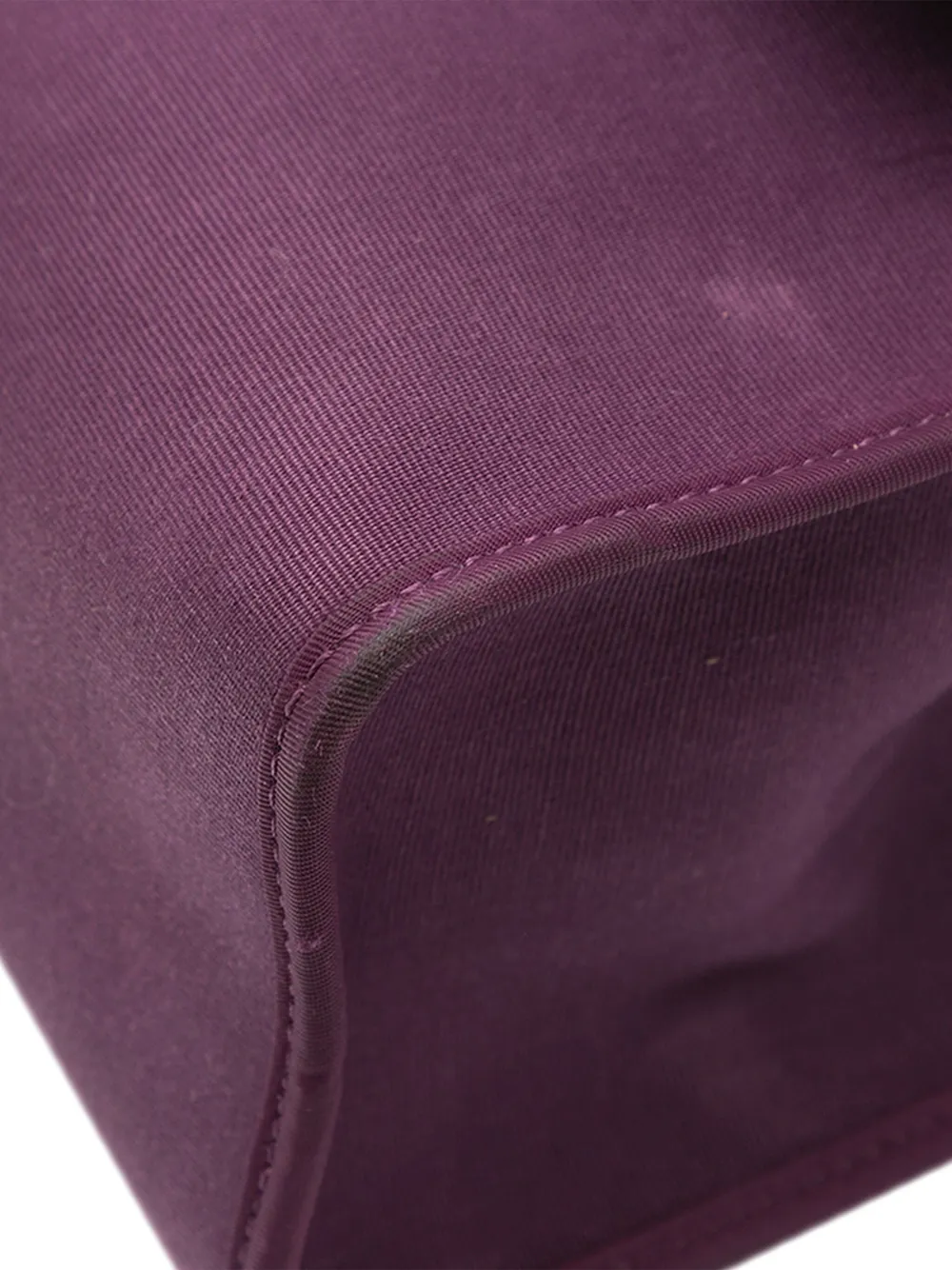 Pre-owned Hermes 2013 Toile Herbag Zip 31 Satchel In Purple