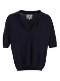 SEVEN GAUGE cotton polo shirt - Blue