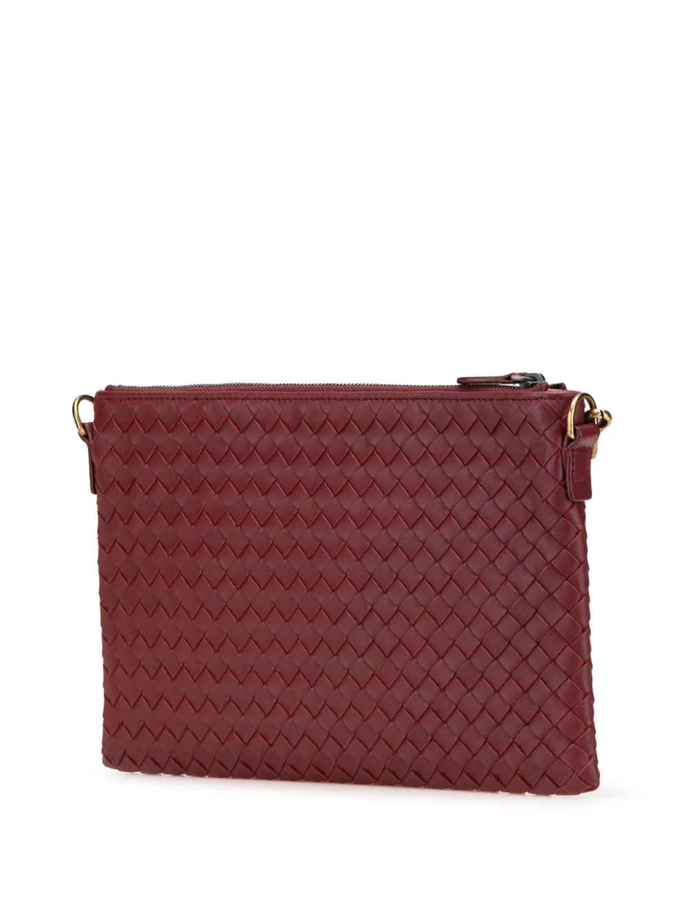 Bottega Veneta Pre-Owned 2012-2024 Nappa Intrecciato Biletto Wallet On Chain crossbody bag | Pre-Owned | Image 2