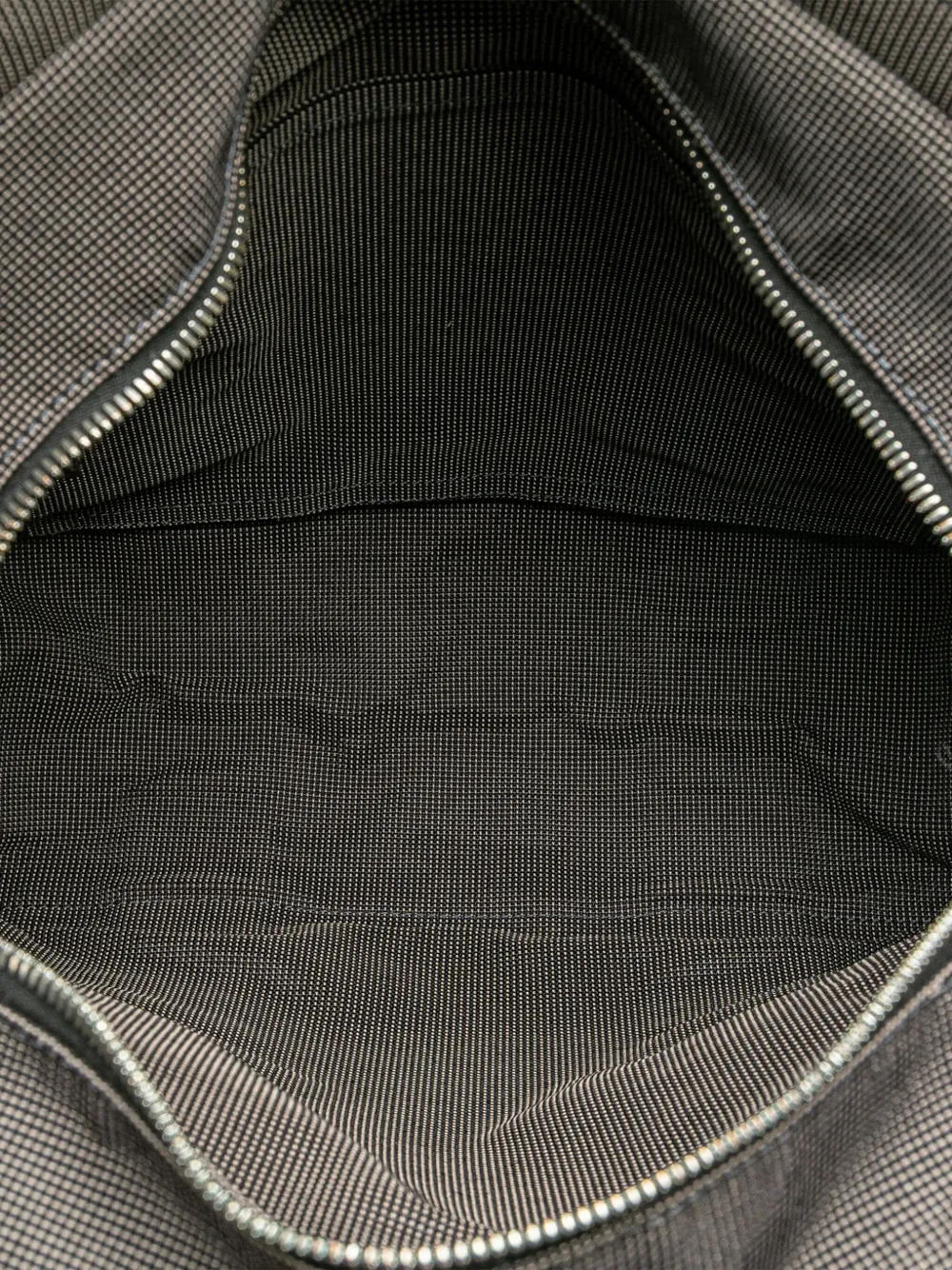 Pre-owned Hermes 20th Century Canvas Herline Mm Backpack In Grey