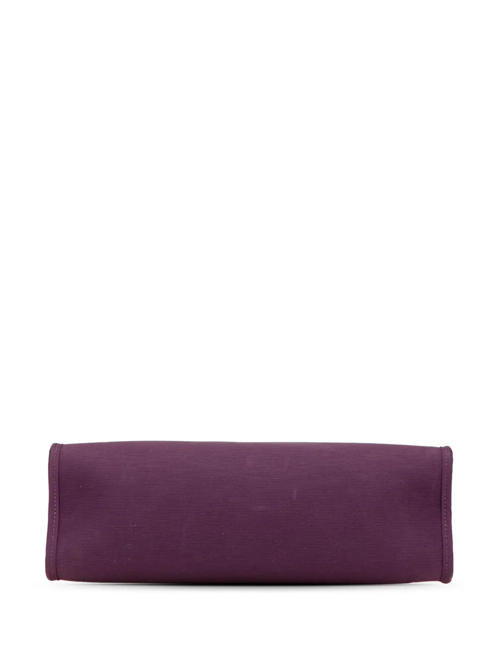 Pre-owned Hermes 2012 Toile Herbag Zip 31 Satchel In Purple