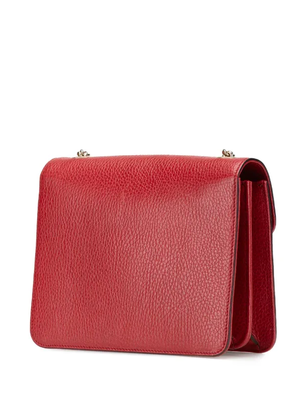 専用■グッチ レディーダラー ハンドバッグ インターロッキングG カーフレザー Gucci Pre-Owned 2016-2024 スモール ダラー カーフスキン インター
