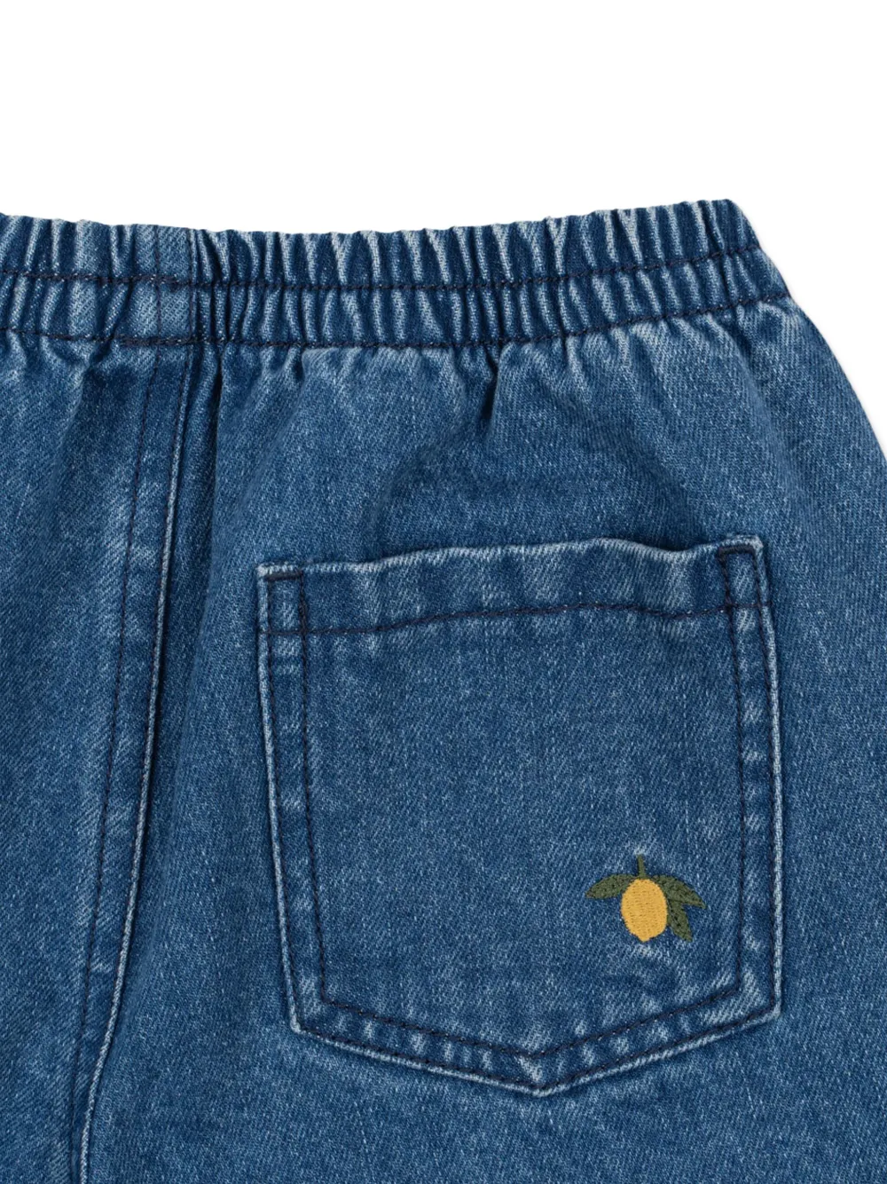 Shop Konges Sløjd Denim Shorts In Blue
