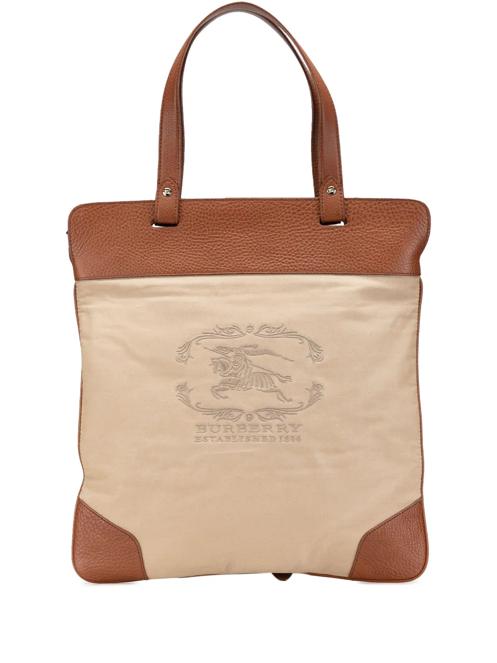 Burberry Pre-Owned tote Roll Up Canvas Stowell 2000-2017 | marrón | Image 1