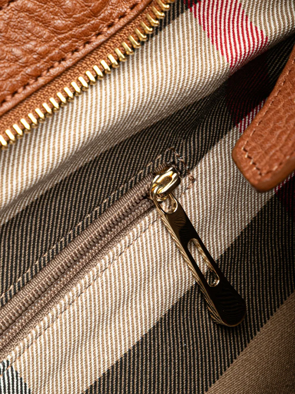 Pre-owned Burberry 2000-2017 Canvas Stowell Roll Up Tote Bag In Brown