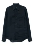 Kiton linen shirt - Blue