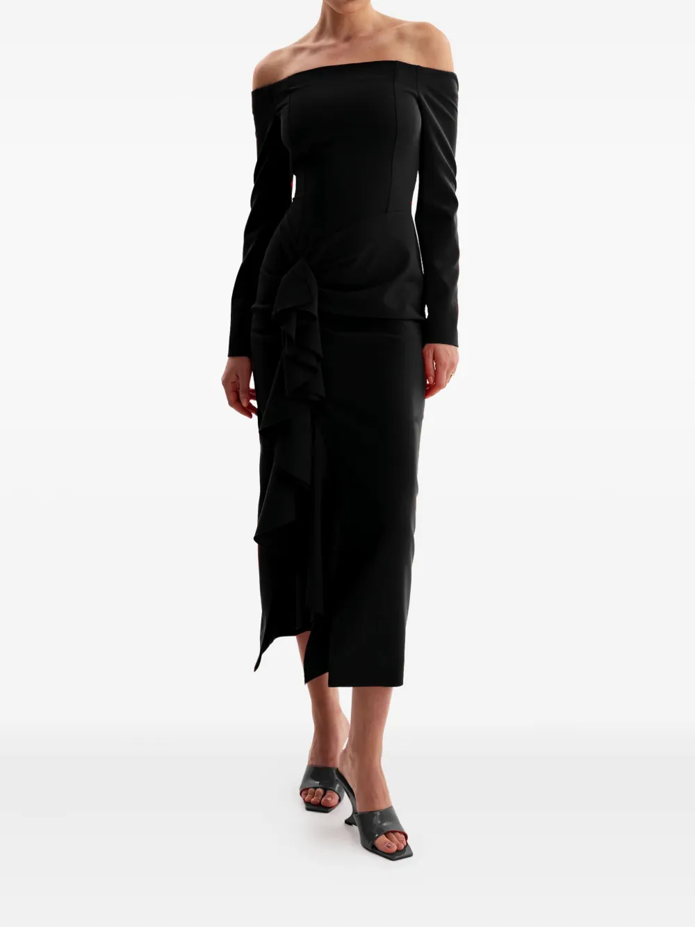MOOS STUDIO off-shoulder midi dress | Day Dresses | Image 2