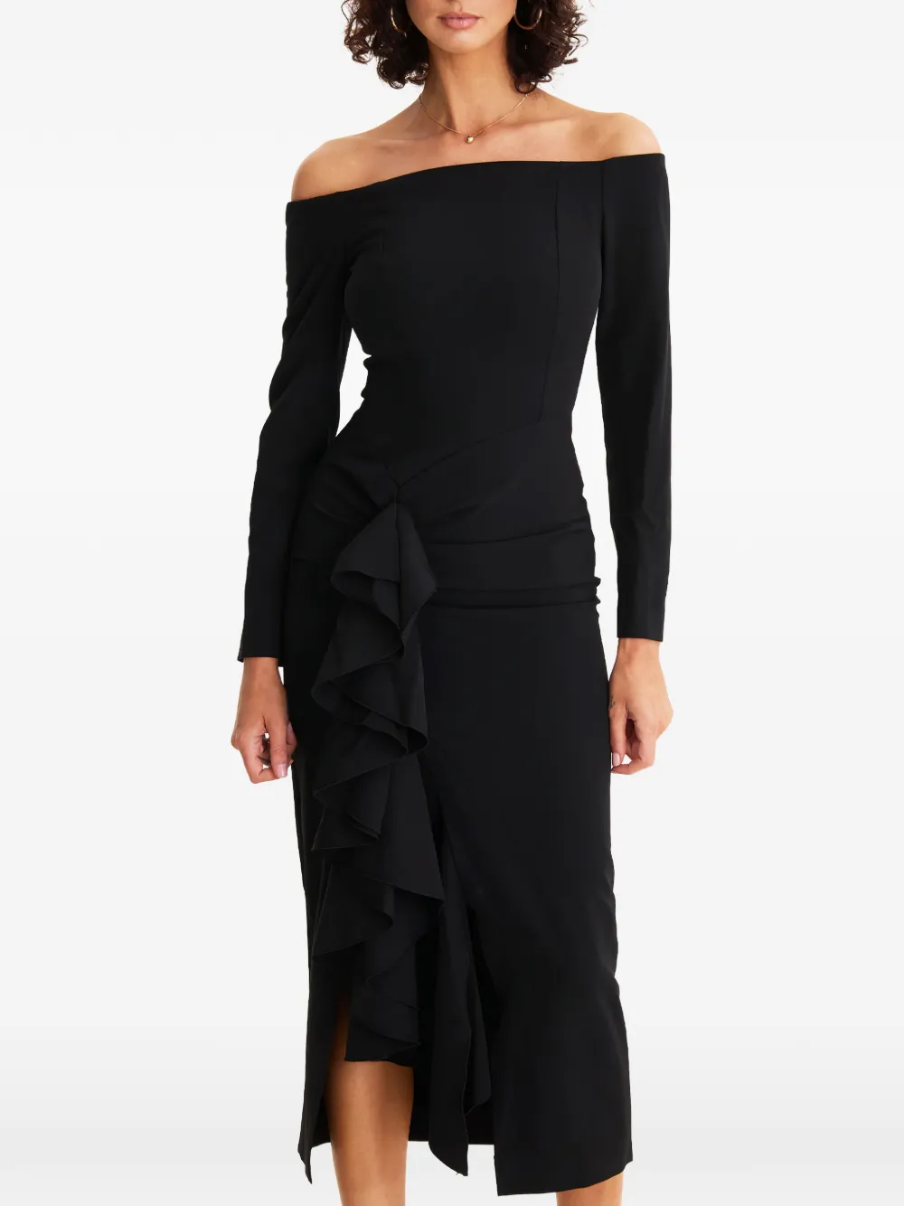 Passion Off-Shoulder Midi Dress