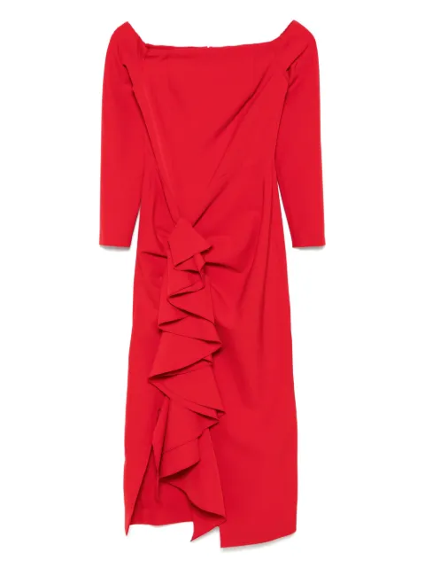 MOOS STUDIO off-shoulder midi dress