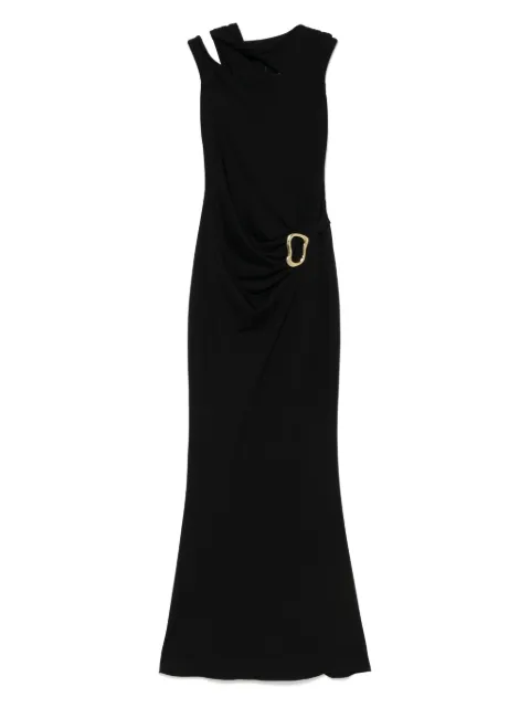 MOOS STUDIO cut out-detail maxi dress