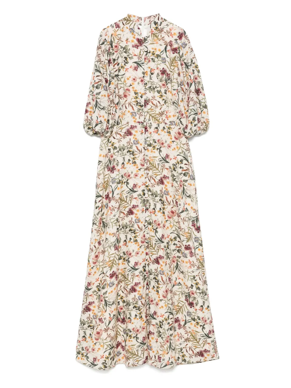 MOOS STUDIO Jardin de Fleurs maxi dress | Neutrals | Image 1